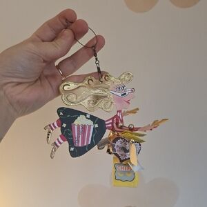 Vintage Karen Rossi Fanciful Flights Movie Buff Christmas Ornament